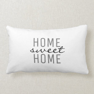 Moderner Chic frische weiße Zuhause-Bonbon-Famili Lendenkissen