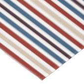 Moderner Chic gestreift Tischdecke (Schrägansicht)