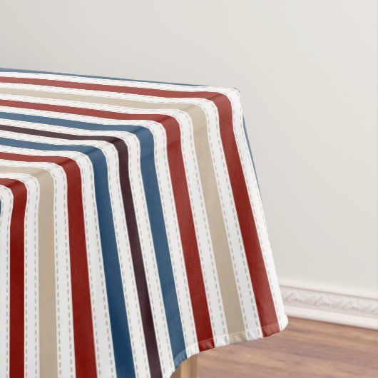 Moderner Chic gestreift Tischdecke (Beispiel)