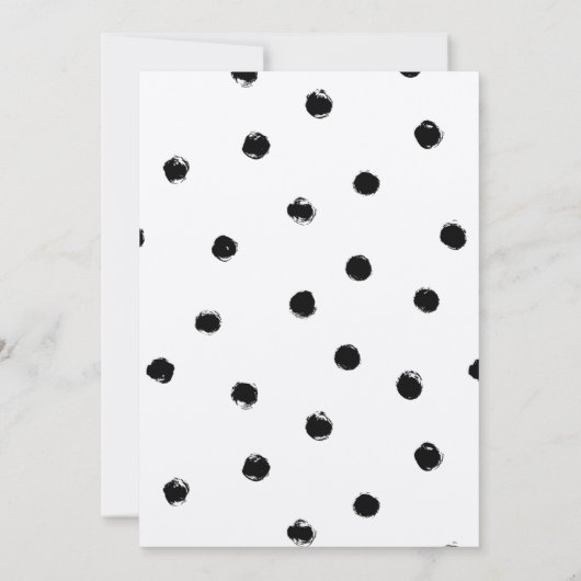 Moderner Chic "Glückwunsch zu den Nachrichten Mr. Karte (Rückseite)