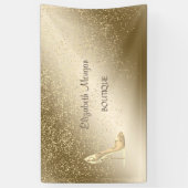 Moderner Chic, leuchtend, High Heels Banner (Vertikal)