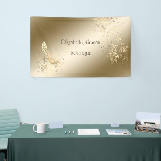 Moderner Chic, leuchtend, High Heels Banner (Messeveranstaltung)