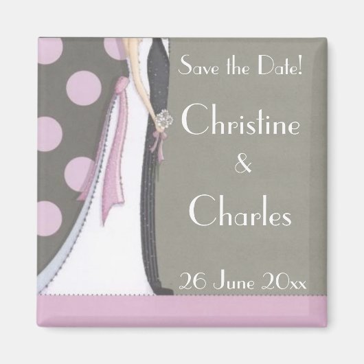 Moderner Chic Magnet (Vorne)