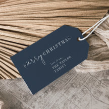 Moderner Chic | Navy Frohe Weihnachtsfeiertage