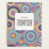 Moderner Chic Niedlich Trendfarben Lila Custom Planer (Vorderseite)