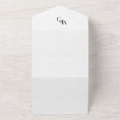 Moderner Chic | Siegel und Senden Sie alles in ein All In One Einladung (Außenbereich)