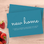 Moderner Chic und Spaß Neue Zuhause Ankündigung