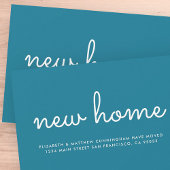 Moderner Chic und Spaß Neue Zuhause Ankündigung