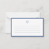 Moderner Chic und Spaß Neue Zuhause-Ankündigung Mitteilungskarte (Rückseite)