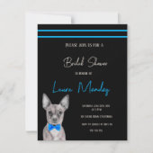 Moderner Chihuahua Hund Bridal Dusche Einladung (Vorderseite)