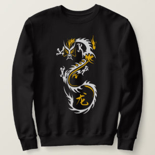 Moderner chinesischer Drache Sweatshirt