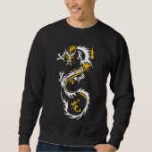 Moderner chinesischer Drache Sweatshirt (Vorderseite)