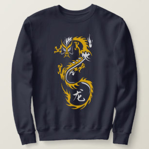 Moderner chinesischer Drache Sweatshirt