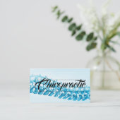 Moderner Chiropraktiker Visitenkarte (Stehend Vorderseite)