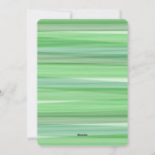 Moderner Christbaum - Aquarellschrift Business Feiertagskarte (Rückseite)