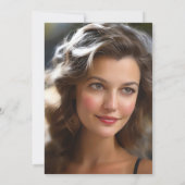 Moderner Christlicher Beerdigungsdienst Einladung (Rückseite)