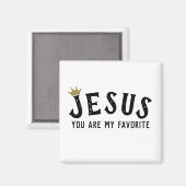 Moderner Christlicher Jesus-Kühlschrank Magnet (Vorderseite/Rückseite)