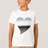 Moderner Chrome Heart Kids T - Shirt (Vorderseite)