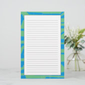 Moderner Circuit V Briefpapier (Stehend Vorderseite)