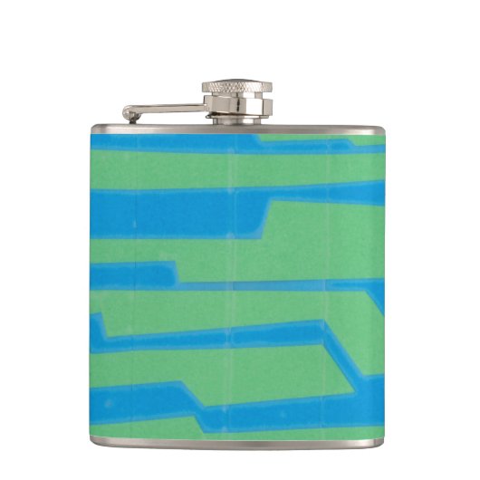 Moderner Circuit V Flachmann (Vorderseite)