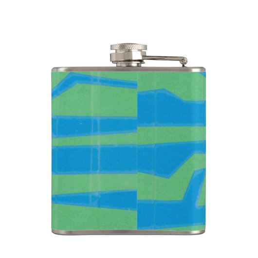 Moderner Circuit V Flachmann (Rückseite)