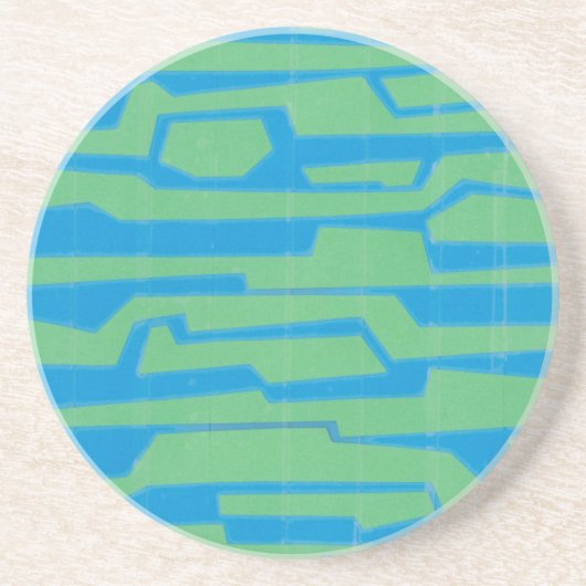 Moderner Circuit V Getränkeuntersetzer (Vorne)