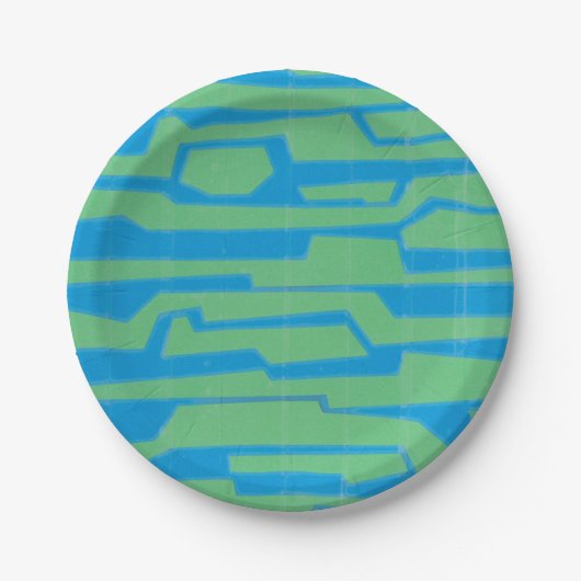 Moderner Circuit V Pappteller (Vorderseite)