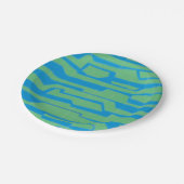 Moderner Circuit V Pappteller (Schrägansicht)