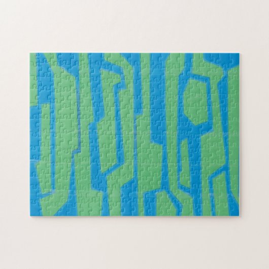 Moderner Circuit V Puzzle (Horizontal)