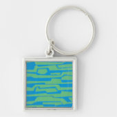 Moderner Circuit V Schlüsselanhänger (Vorne)