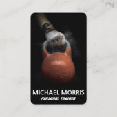 Moderner Coach Personal Trainer Fitnessstudio Visitenkarte (Vorderseite)