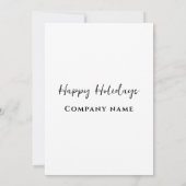 Moderner Cocktail-Party mit minimalistischer Note Einladung (Rückseite)