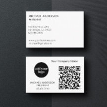 Moderner Code für Unternehmen mit individuellem Lo