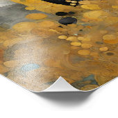 Moderner Colorado Aspens Mountain Bär Fotodruck (Ecke)