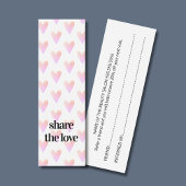 Moderner Cool-hellrosa Herz Schönheitssalon