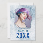 Moderner Cooler 4-Foto-Doppelsieb Blue Abschluss Ankündigung (Rückseite)