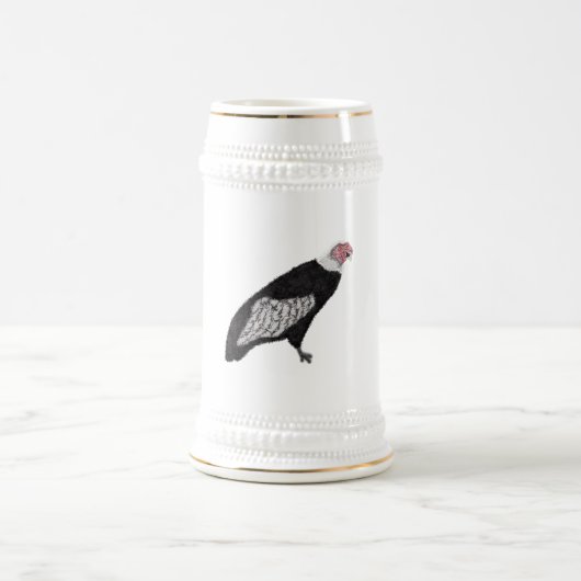 Moderner cooler Kondor Bierglas (Mittel)