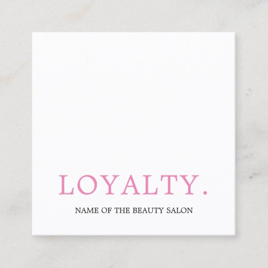 Moderner Cooler Salon Frische Farben Schöne Küche Treuekarte (Vorderseite)