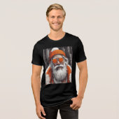 Moderner Cooler Santa Claus T - Shirt | Hoodie (Vorderseite voll)