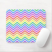 Moderner, cooler, trendiger, farbenfroher Regenbog Mousepad (Mit Mouse)