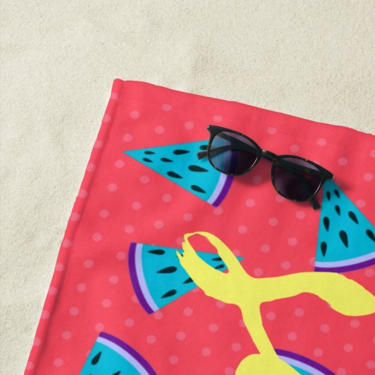 Moderner Cooler Wassermelone Sommer Strandtuch (Beispiel)