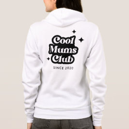 Moderner Cooler Zimmerclub Retro Vintag Groovy Hoodie