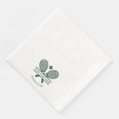 Moderner Country Club Serviette (Ecke)