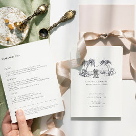 Moderner Cowgirl-Junggeselinnen-Abschied Einladung