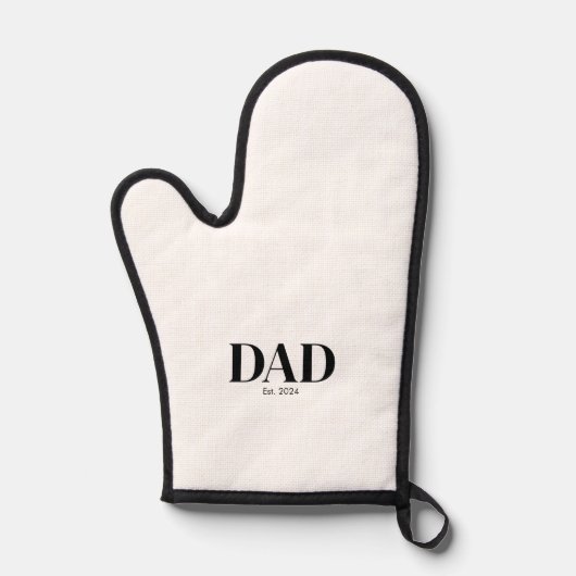 Moderner Dad gegründet Ofenhandschuh (Vorderseite)