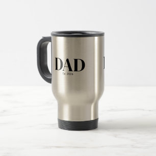 Moderner Dad gegründet Reisebecher