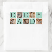 Moderner Daddy Foto Collage Sticker - Custom 5 Fot (Tasche)