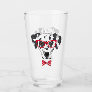 Moderner Dalmatiner Glas