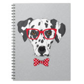 Moderner Dalmatiner Notizblock (Vorderseite)