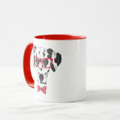 Moderner Dalmatiner Tasse (Vorderseite Links)